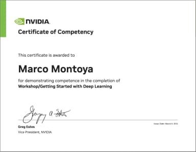 NVIDIA Getting Started with Deep Learning